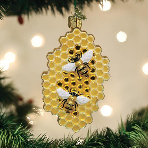 Old World Christmas Honeycomb Ornament