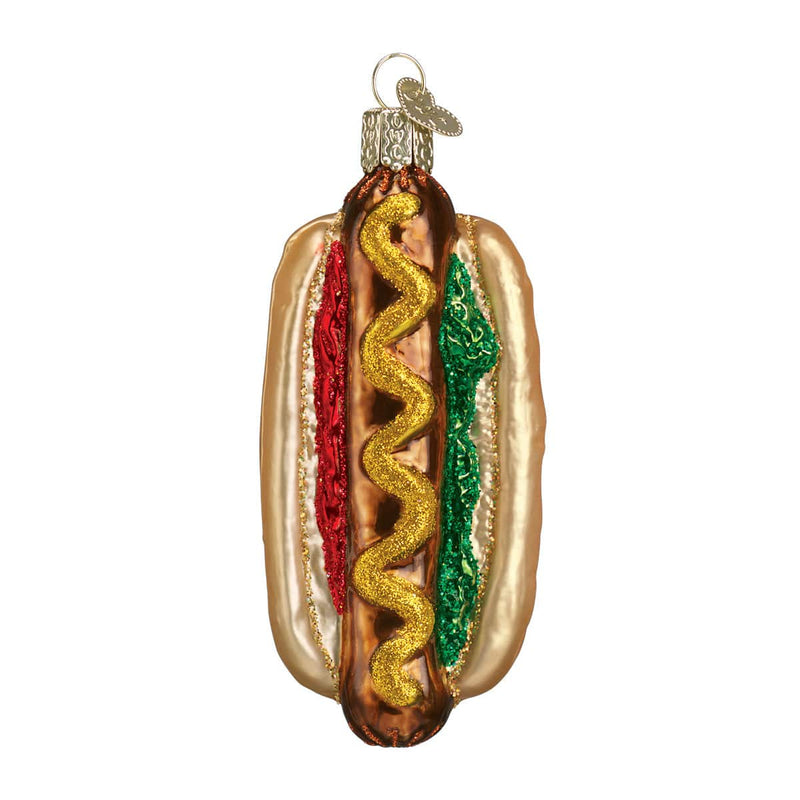 Old World Christmas Hot Dog Ornament