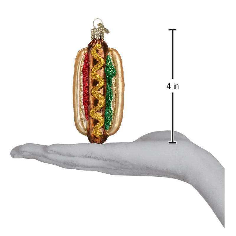 Old World Christmas Hot Dog Ornament