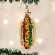 Old World Christmas Hot Dog Ornament