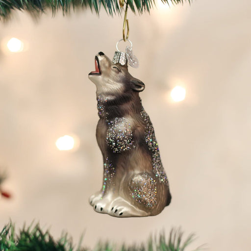Old World Christmas Howling Wolf Ornament