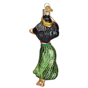 Old World Christmas Hula Dancer Ornament