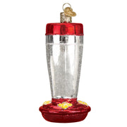 Old World Christmas Hummingbird Feeder