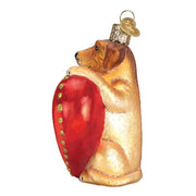 Old World Christmas I Love My Dog Ornament