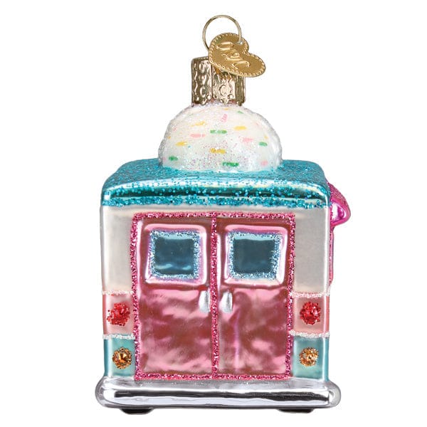 Old World Christmas Ice Cream Truck Ornament