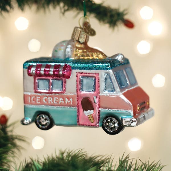 Old World Christmas Ice Cream Truck Ornament