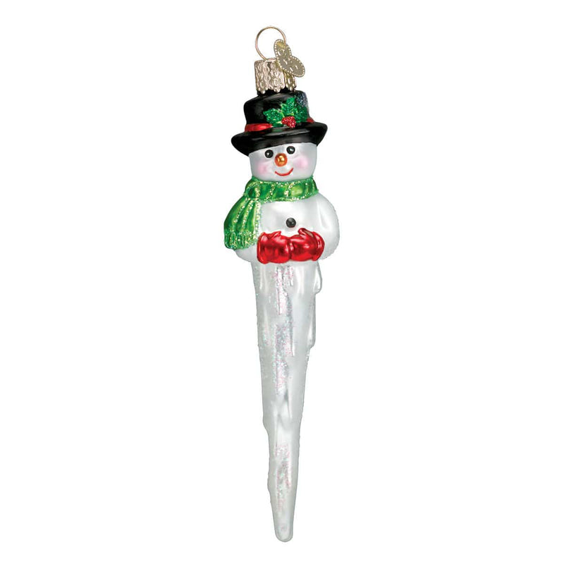 Old World Christmas Icicle Snowman Ornament