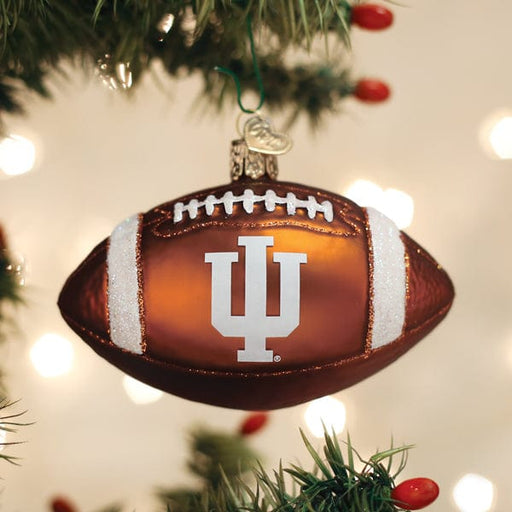 Old World Christmas Indiana Football Ornament