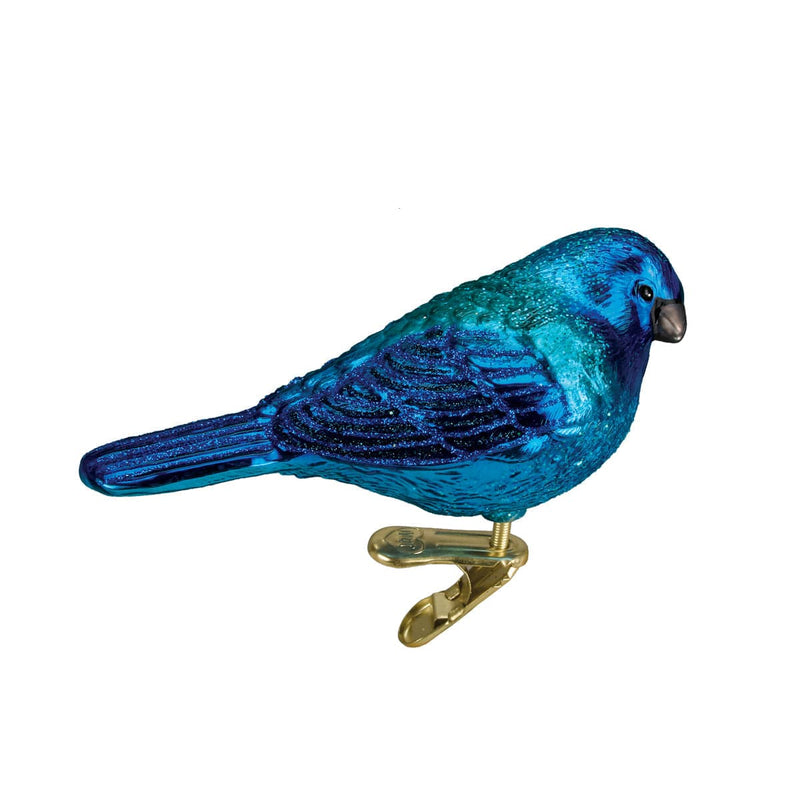 Old World Christmas Indigo Bunting Ornament