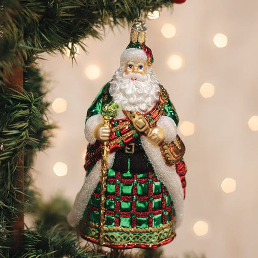 Old World Christmas Irish Father Christmas Ornament