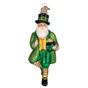 Old World Christmas Irish Santa Ornament
