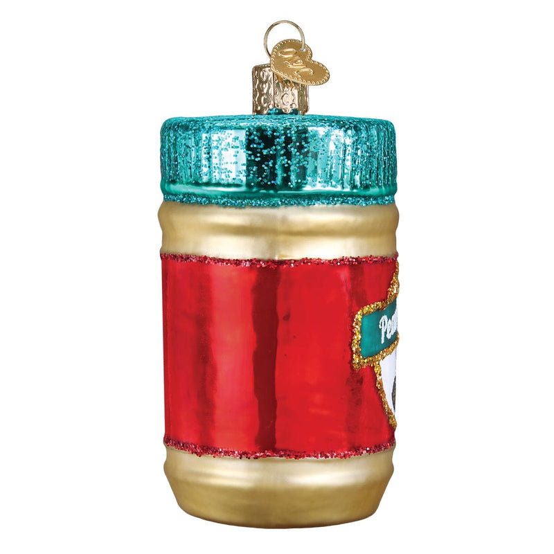 Old World Christmas Jar Of Peanut Butter