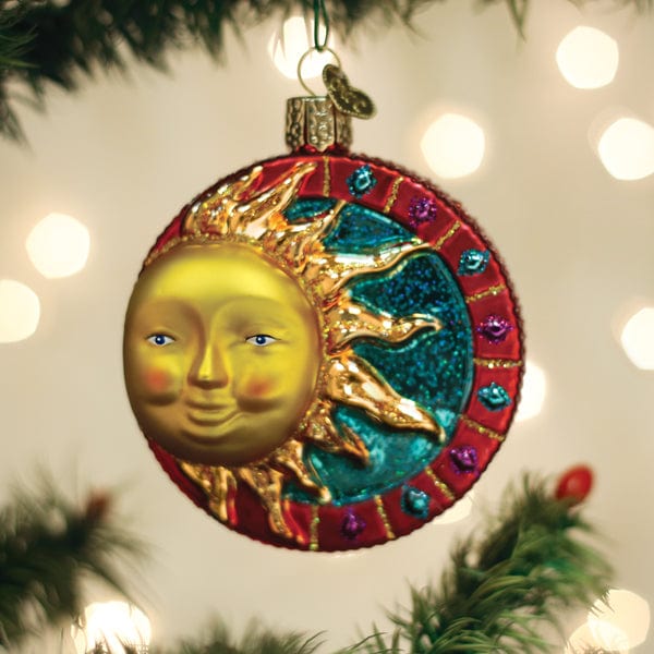 Old World Christmas Jeweled Sun Ornament