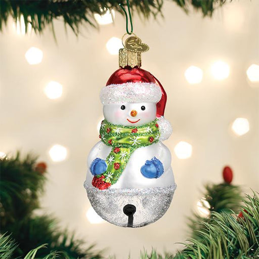 Old World Christmas Jingle Bell Snowman