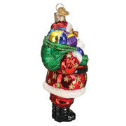Old World Christmas Jolly African American Santa Ornament