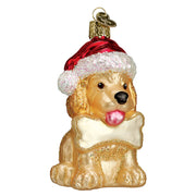 Old World Christmas Jolly Pup Ornament