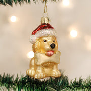 Old World Christmas Jolly Pup Ornament