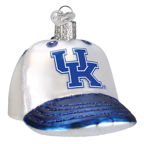 Old World Christmas Kentucky Baseball Cap Ornament