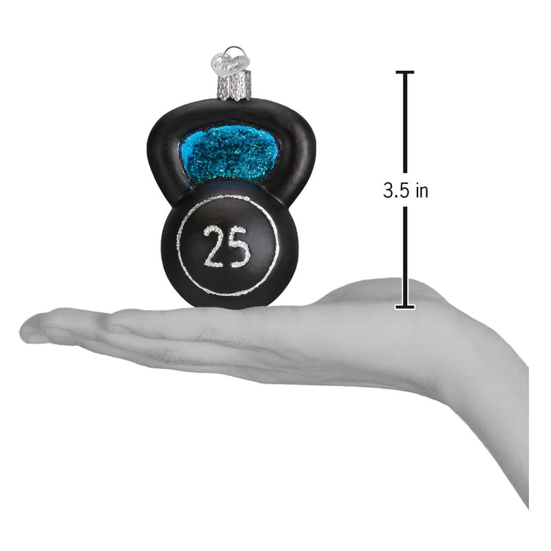 Old World Christmas Kettlebell Weight Ornament