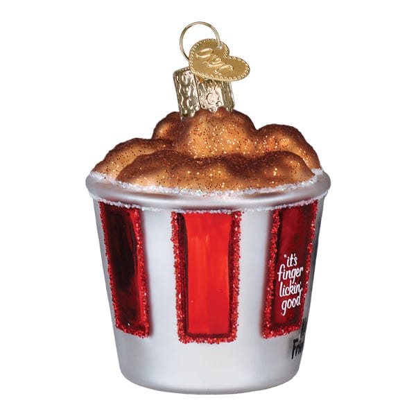 Old World Christmas KFC Bucket Of Chicken Ornament
