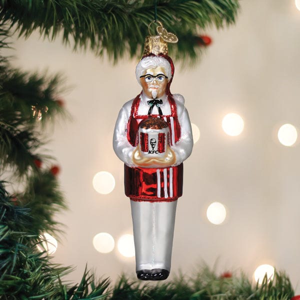 Old World Christmas KFC Colonel Sanders Ornament