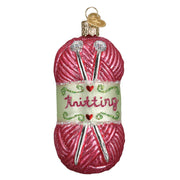 Old World Christmas Knitting Yarn Ornament