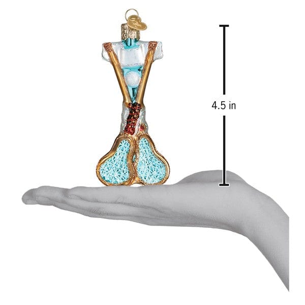 Old World Christmas Lacrosse Set Ornament