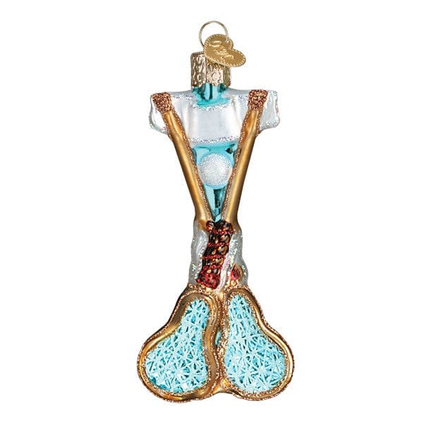 Old World Christmas Lacrosse Set Ornament