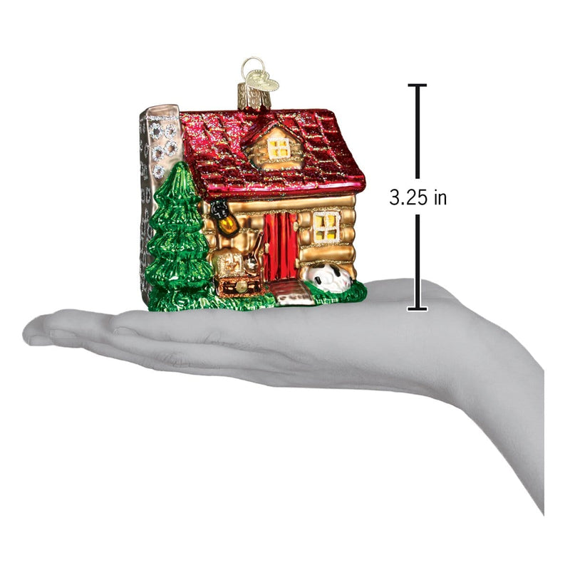 Old World Christmas Lake Cabin Ornament