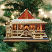 Old World Christmas Lake House Ornament