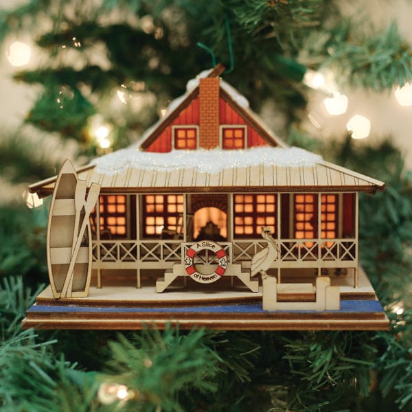 Old World Christmas Lake House Ornament