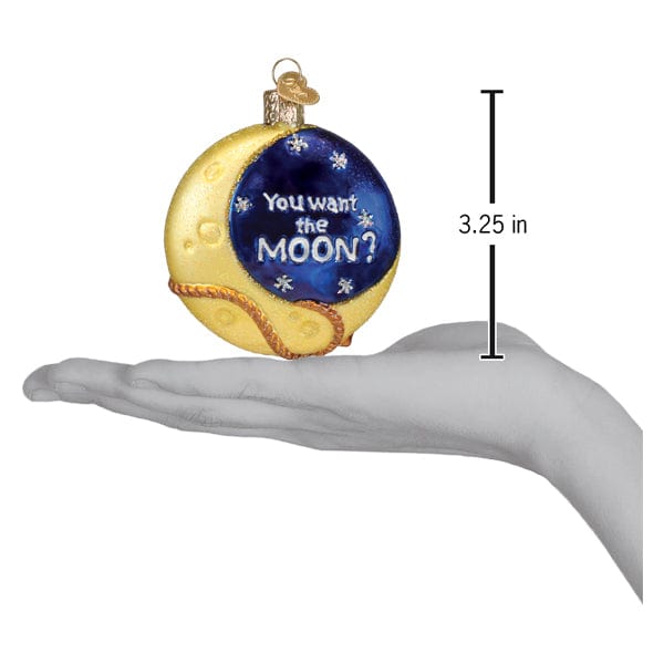 Old World Christmas Lasso The Moon Ornament