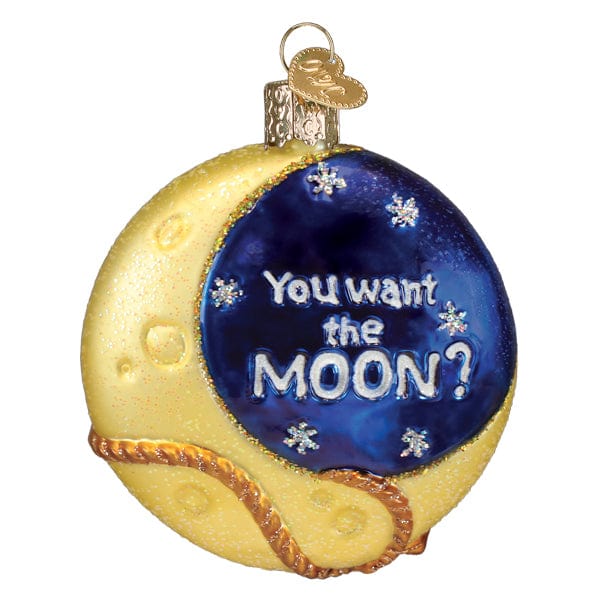 Old World Christmas Lasso The Moon Ornament