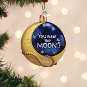 Old World Christmas Lasso The Moon Ornament