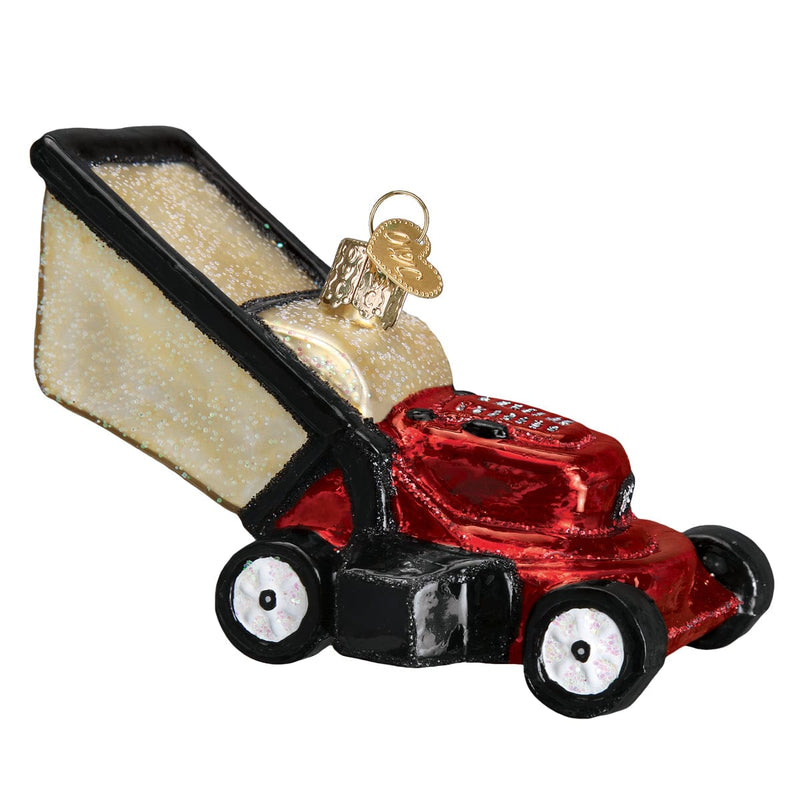 Old World Christmas Lawn Mower Ornament