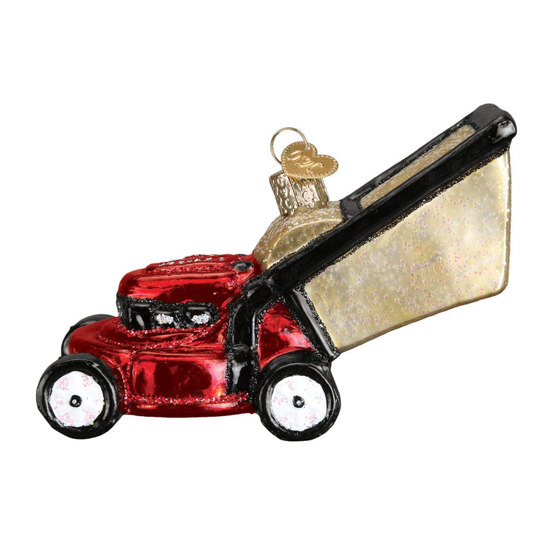 Old World Christmas Lawn Mower Ornament