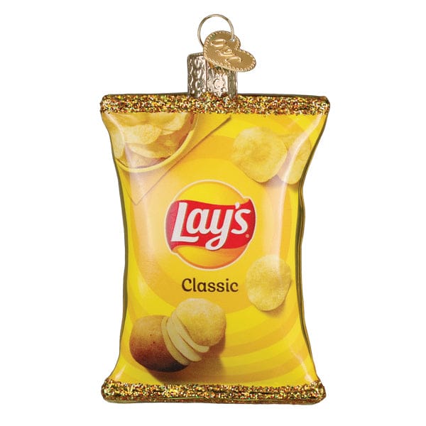 Old World Christmas Lay's Classic Chips Ornament
