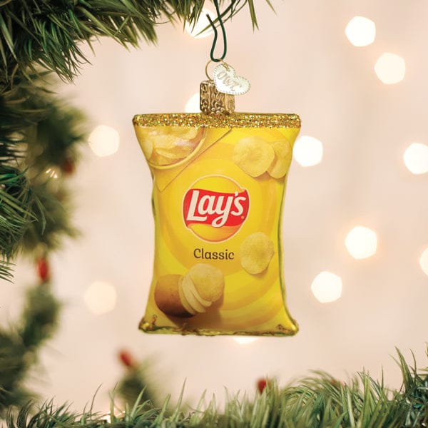 Old World Christmas Lay's Classic Chips Ornament