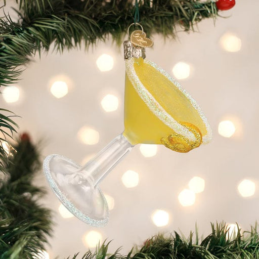 Old World Christmas Lemon Drop Martini Ornament