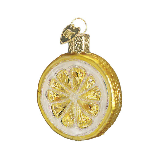 Old World Christmas Lemon Slice Ornament