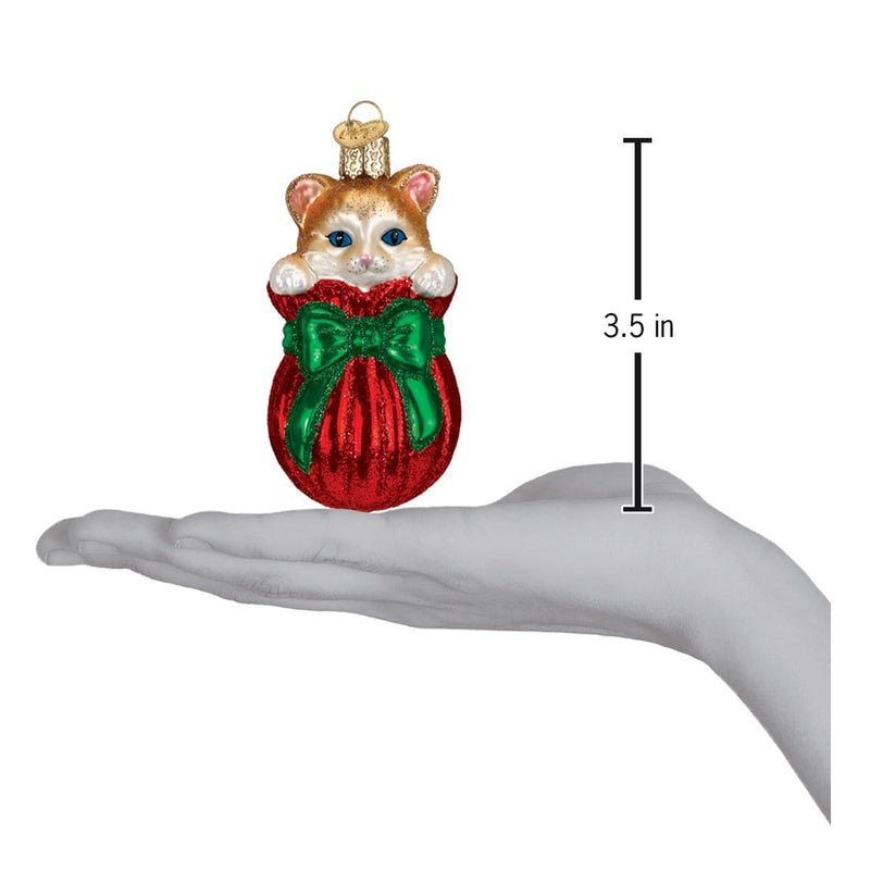 Old World Christmas Letting The Cat Out Of Bag