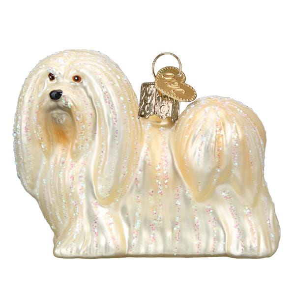 Old World Christmas Lhaso Apso Ornament