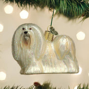 Old World Christmas Lhaso Apso Ornament