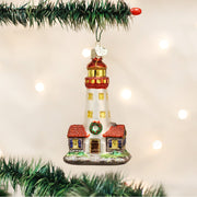 Old World Christmas Lighthouse Ornament