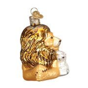 Old World Christmas Lion And Lamb Ornament