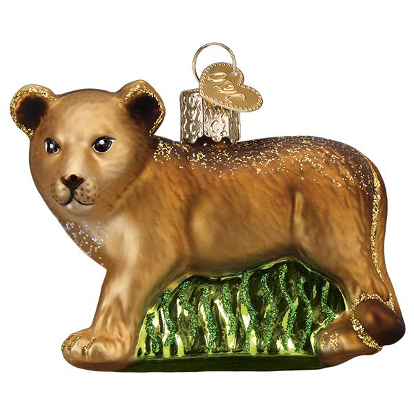 Old World Christmas Lion Cub Ornament