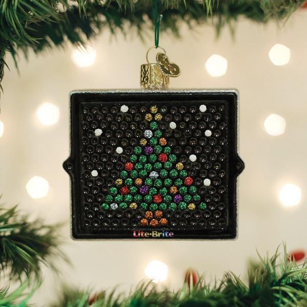 Old World Christmas Lite Brite Ornament
