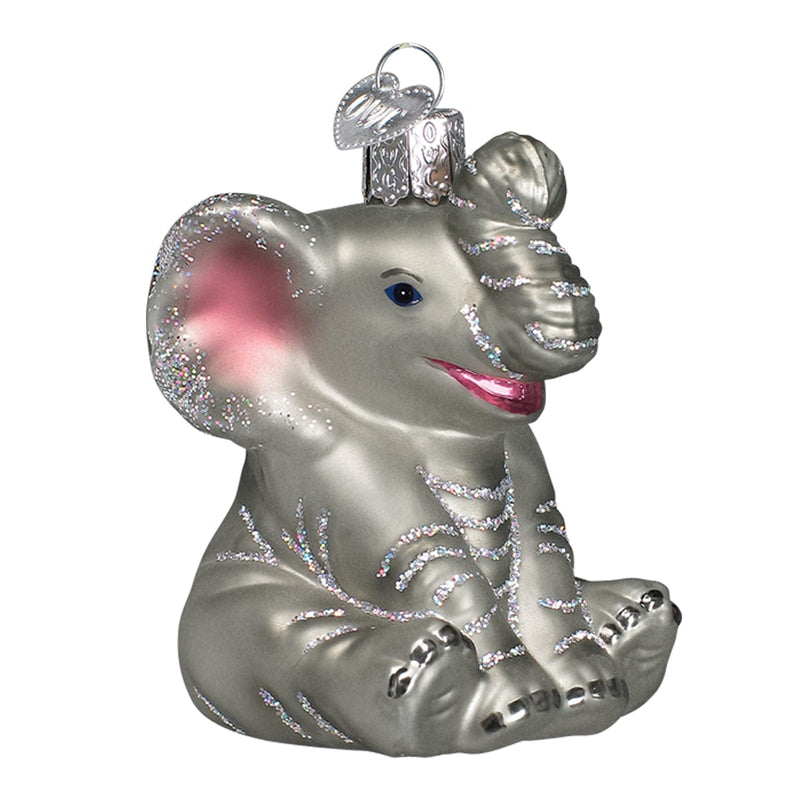 Old World Christmas Little Elephant Ornament