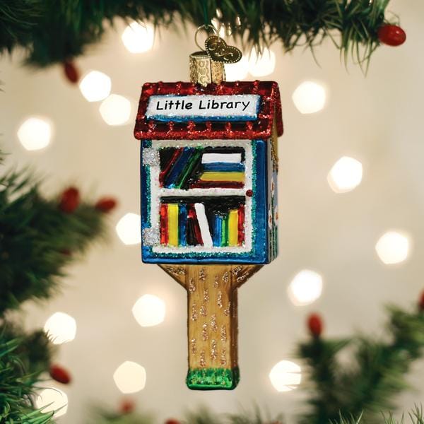 Old World Christmas Little Library Ornament