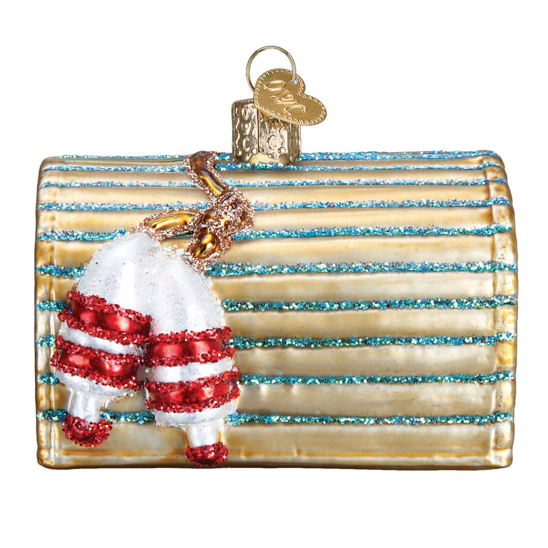 Old World Christmas Lobster Trap Ornament